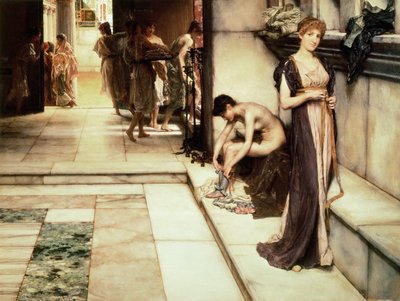 An Apodyterium by Lawrence Alma Tadema